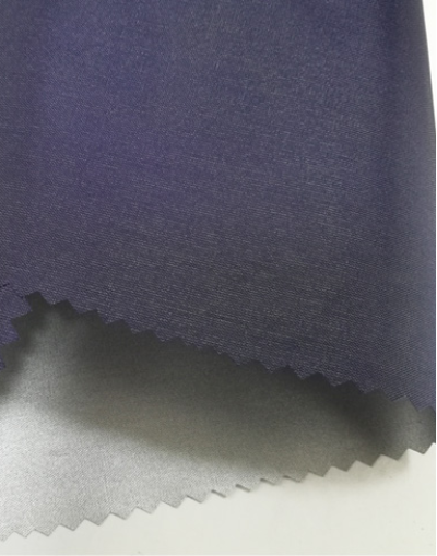 JS-DGAI 210T塗銀布防水布 防曬遮陽布 遮光布 帳篷布 雨傘浴簾窗簾布料 雨衣 背囊 側面照